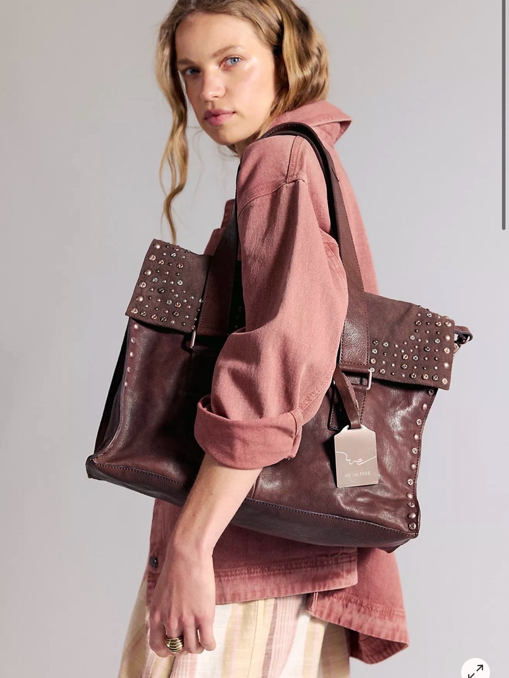 We The Free Shay Stud Tote - Picture 3 of 4
